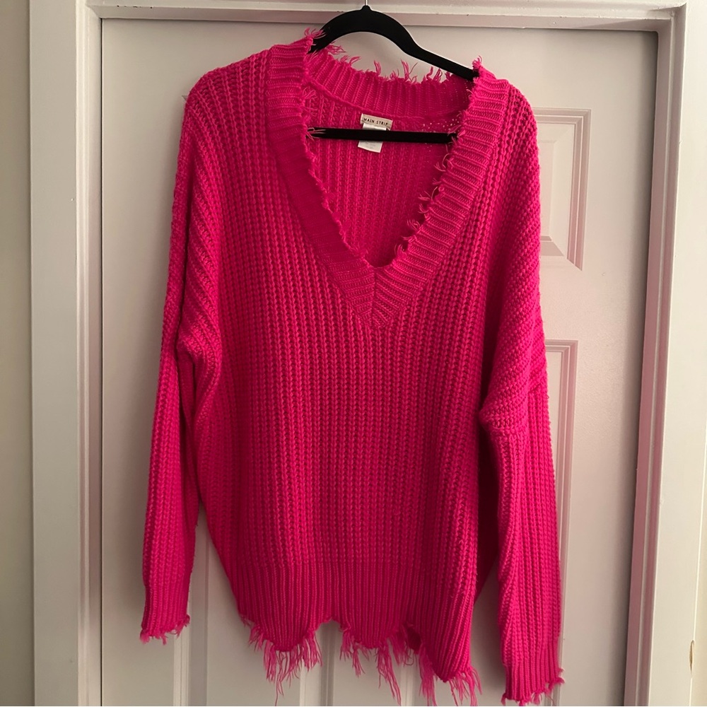 Pink Sweater